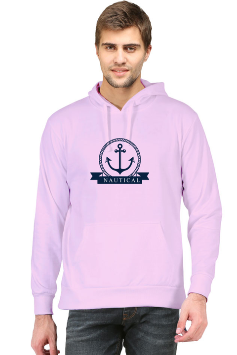 Unisex Nautical Sweatshirt Hoodies - Pink