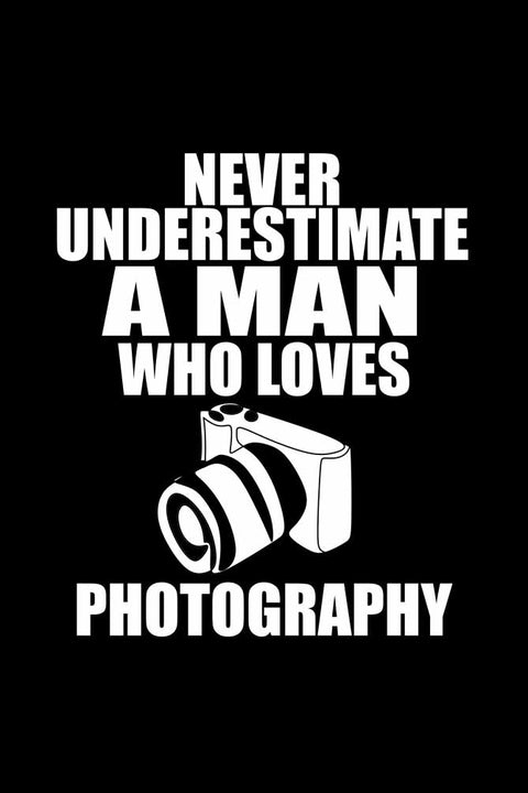 Man Who Loves Photography T-Shirt for Men