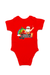 Cool Santa Claus Red Rompers for Babies