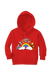 Rainbow Animals Hoodies for Babies & Toddlers - Red