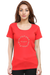 Red Blissful T-Shirt for Women