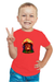 Halloween I am Zombie Red T-Shirt for Boys