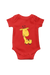 Cute Baby Giraffe Red Rompers for Babies