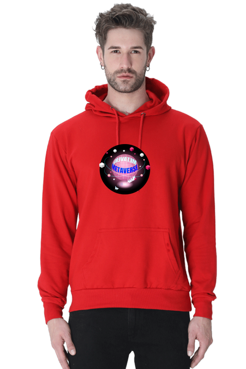 Red World Metaverse Unisex Sweatshirt Hoodies
