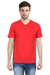 Red Men's V-Neck T-Shirt
