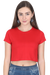Red Crop Top for Women and Girls