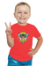 Red Tiger Goggles Boy's T-Shirt for Sunny Days