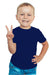 Half Sleeves Navy Blue T-Shirt for Boy's & Baby Boys