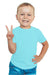 Half Sleeves Sky Blue T-Shirt for Boy's & Infants