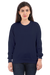 Navy Blue Sweatshirt for Women - Front