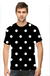 White Polka Dots All Over Printed T-shirt