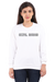 Girl Gang Sweatshirt for Women - White