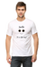 Smile Its Coffee Day T-shirt for Men - White