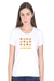 White Be Their Voice T-Shirt for Women