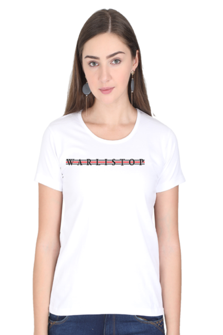 White Warlistop T-Shirt for Women