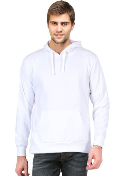 White Sweatshirt Hoodies for Men
