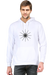 Hydro-Sword White Sweatshirt Hoodies for Men
