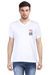 White Brains V-Neck T-shirt for Men