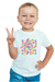 Happy Kids T-Shirt for Boys - White