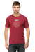 Soil and Tree Cycle T-Shirt for Men - Maroon
