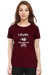 Level 40 Unlocked T-Shirt for Women - Maroon