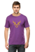 Golden Antlers Purple T-shirt for Men