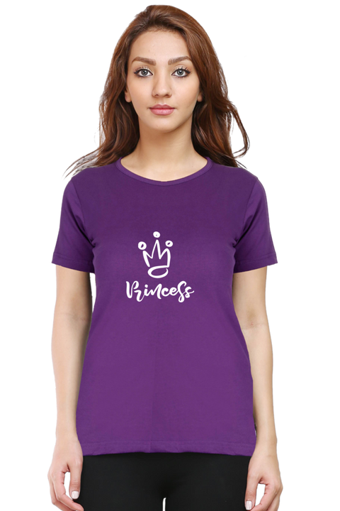 Princess T-Shirt for Women - Purple