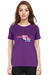 Let's Get Running Purple T-Shirt for Women