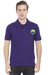 Save Soil Polo T-shirt for Men - Purple