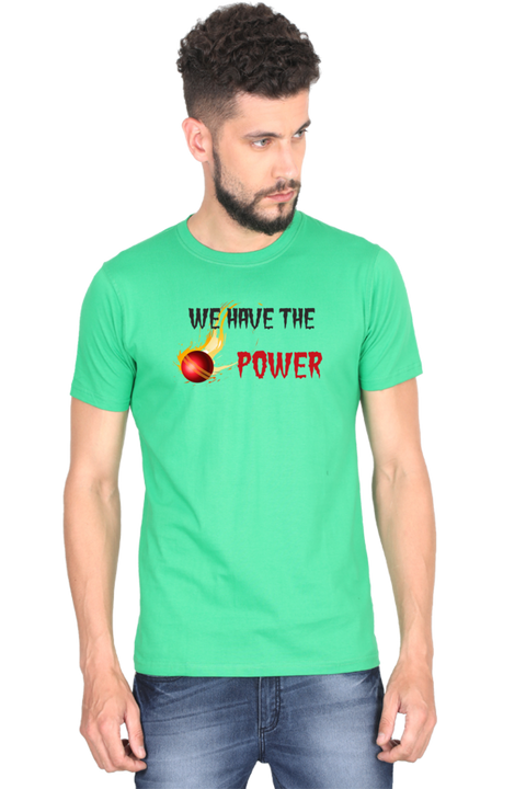 We Have the Power T-Shirts for Men - Green