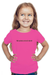 Warlistop T-Shirt for Girls - Pink