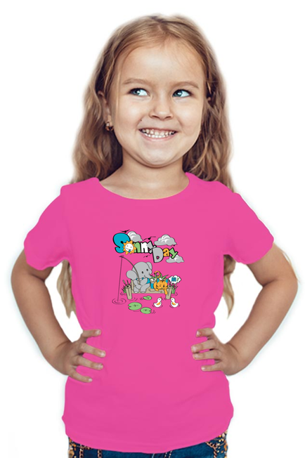 Pink Sunny Days T-Shirt for Girls