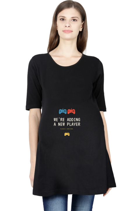 Adding a New Player Maternity T-Shirt for Women