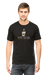 Mujhe Toh Teri Latte Lag Gayi T-shirt for Men - Black