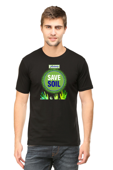 Save Soil T-shirt for Men - Black