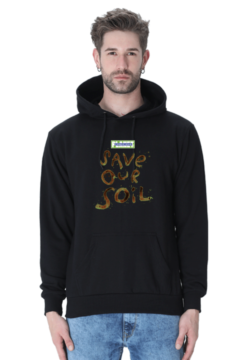 Save Our Soil Unisex Sweatshirt Hoodies - Black