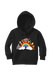 Rainbow Animals Hoodies for Babies & Toddlers - Black