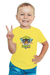 Yellow Tiger Goggles Boy's T-Shirt for Sunny Days
