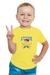 Yellow Attitude Octopussy T-Shirt for Boys