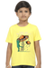 Let's Go to the Moon Yellow T-Shirt for Boys