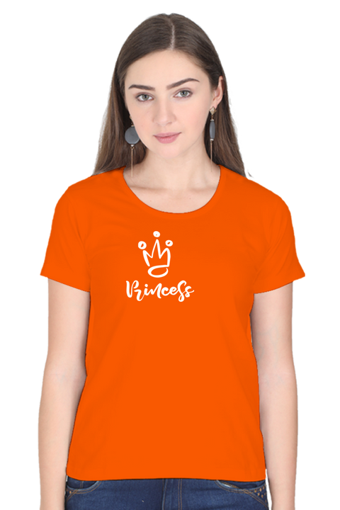 Princess T-Shirt for Women - Orange