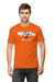 Om Namah Shivay Orange T-Shirt for Men
