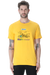 Sadhguru Journeys to Save Oil T-shirt for Men - Golden Yellow