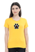 I Love My Dog Golden Yellow T-shirt for Women