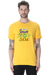 Save The Soil T-shirt for Men - Golden Yellow