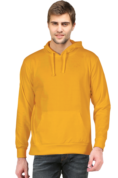 Golden Yellow Sweatshirt Hoodies for Men