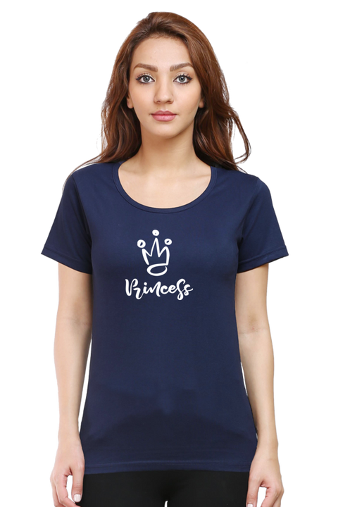 Princess T-Shirt for Women - Navy Blue