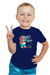 Let's Dance T-Shirt for Baby Boys - Navy Blue