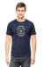 Biker's Garage T-shirt for Men - Navy Blue