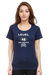 Level 40 Unlocked T-Shirt for Women - Navy Blue